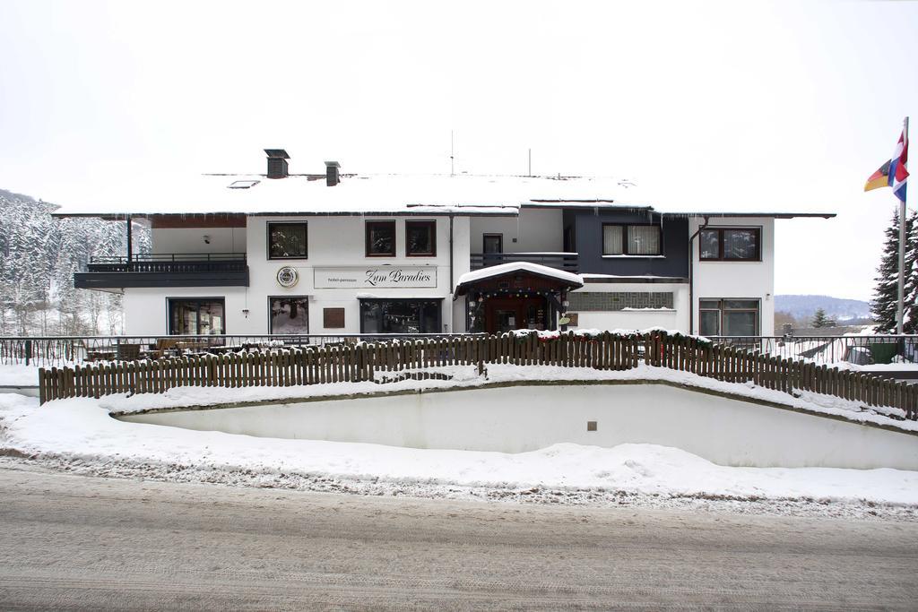 Hotel-Pension Zum Paradies Willingen  Kültér fotó